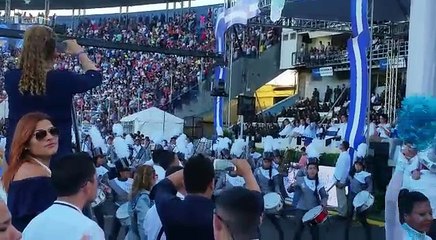 El presidente Hernández bailó al ritmo del Central