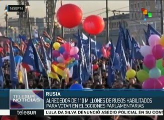 Rusia: unos 110 millones de ciudadanos están llamados a las urnas