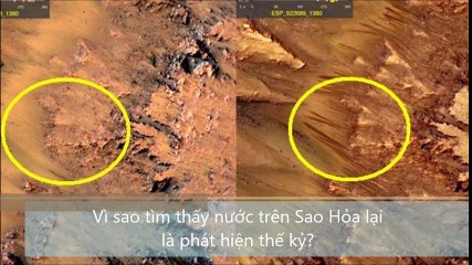 Vì sao tìm thấy nước trên Sao Hỏa lại là phát hiện thế kỷ