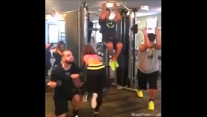 HOT GIRL vs GYM TRAINER and OTHER GUYS