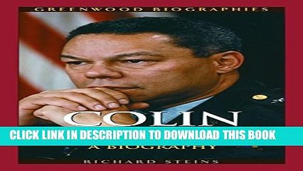 [PDF] Colin Powell: A Biography (Greenwood Biographies) Popular Online