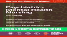 [New] Psychiatric-Mental Health Nursing Review and Resource Manual, 5th Edition Exclusive Full Ebook