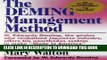 New Book The Deming Management Method