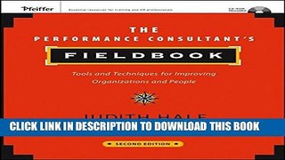 Collection Book The Performance Consultant s Fieldbook: Tools and Techniques for Improving