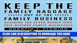 Collection Book Keep the Family Baggage Out of the Family Business: Avoiding the Seven Deadly Sins