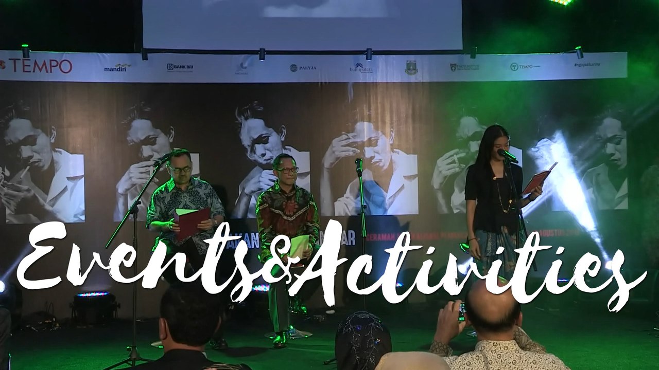 Dian Sastro, Tito Karnavian, Sudirman Said Baca Puisi Chairil Anwar