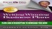 New Book Writing Winning Business Plans: How to Prepare a Business Plan that Investors Will Want