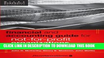 Collection Book Financial and Accounting Guide for Not-for-Profit Organizations