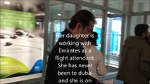 Emirates cabin crew surprises her mother on board