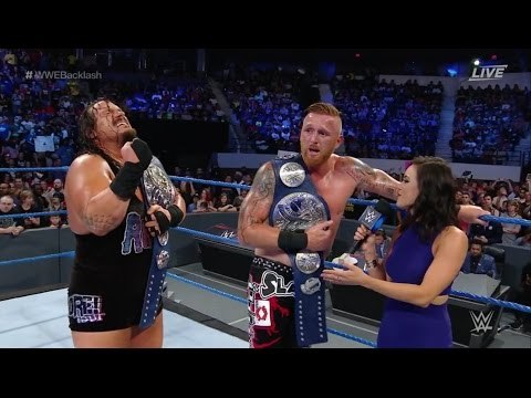 JOB'd Out - WWE Backlash Results: Heath Slater & Rhyno vs The Usos for the Tag Team Titles