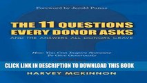 Collection Book The 11 Questions Every Donor Asks and the Answers All Donors Crave: How You Can