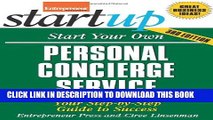 Collection Book Start Your Own Personal Concierge Service: Your Step-By-Step Guide to Success