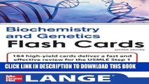 Collection Book Lange Biochemistry and Genetics Flash Cards 2/E (LANGE FlashCards)