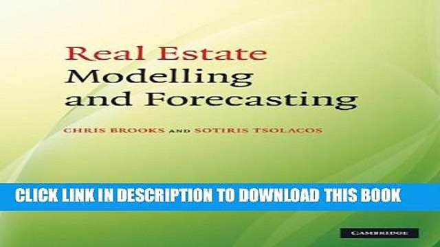 [PDF] Real Estate Modelling and Forecasting Full Collection