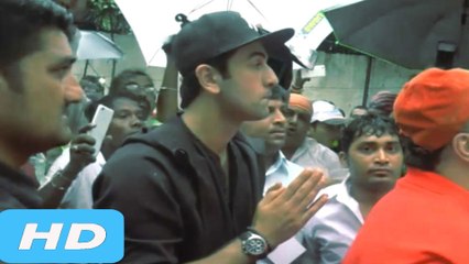 Ranbir Kapoor Ganpati Visarjan 2016