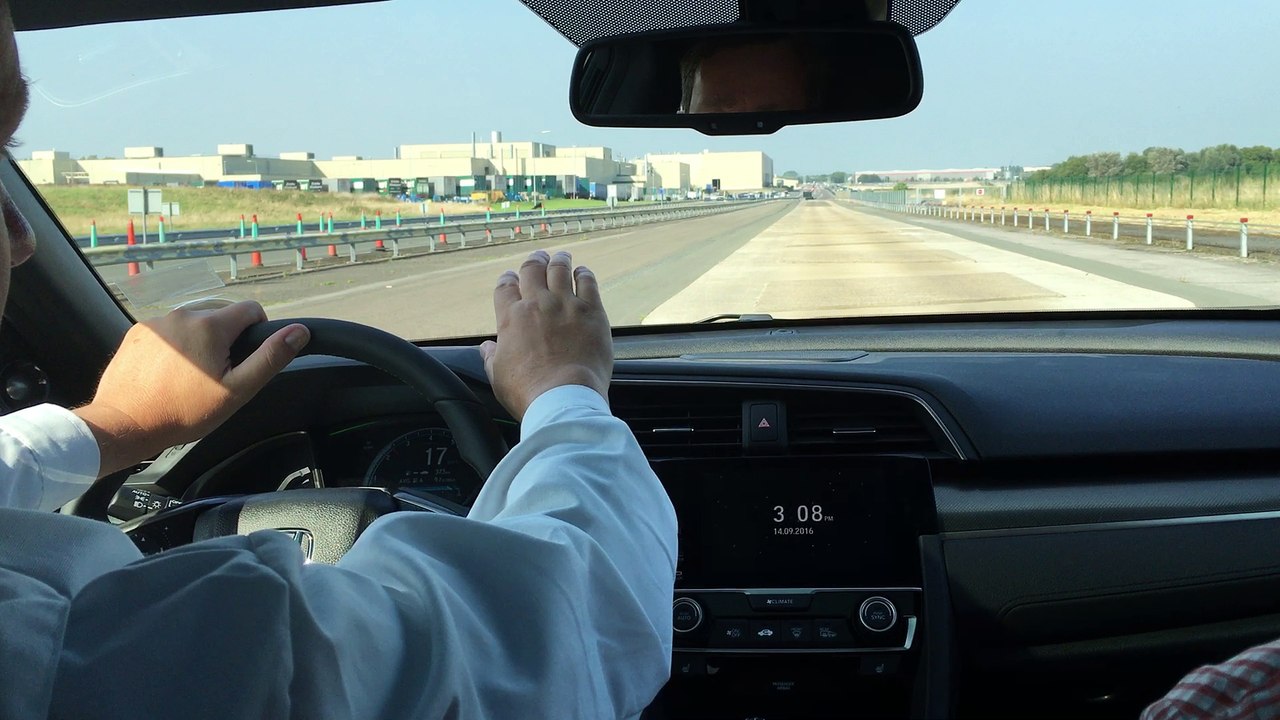 Video Pista de Pruebas Honda Civic Hatchback 2017