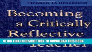 New Book Becoming a Critically Reflective Teacher