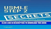 New Book USMLE Step 2 Secrets, 4e