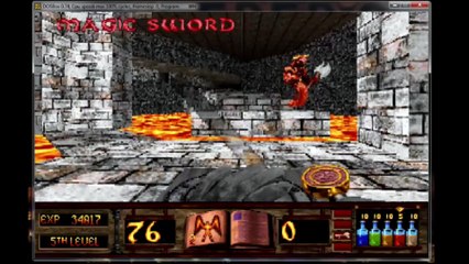 Let's Play Witchaven 1 (Blind) [20b]: Magic Sword Is Your Friend