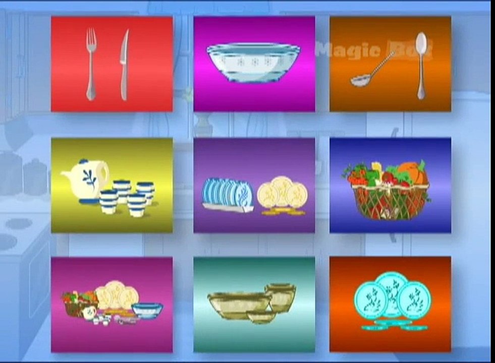 Kitchenware - Good Habits And Manners In Tamil - Pre School - Animation Videos For Kids