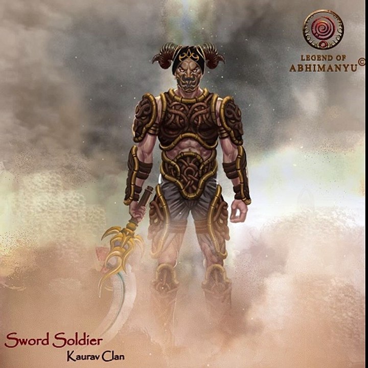 sword_soldier_iOS Mobile Game_Legend_of_Abhimanyu