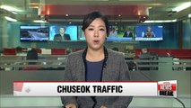 Expressways back to Seoul to be congested on third day of Chuseok holiday