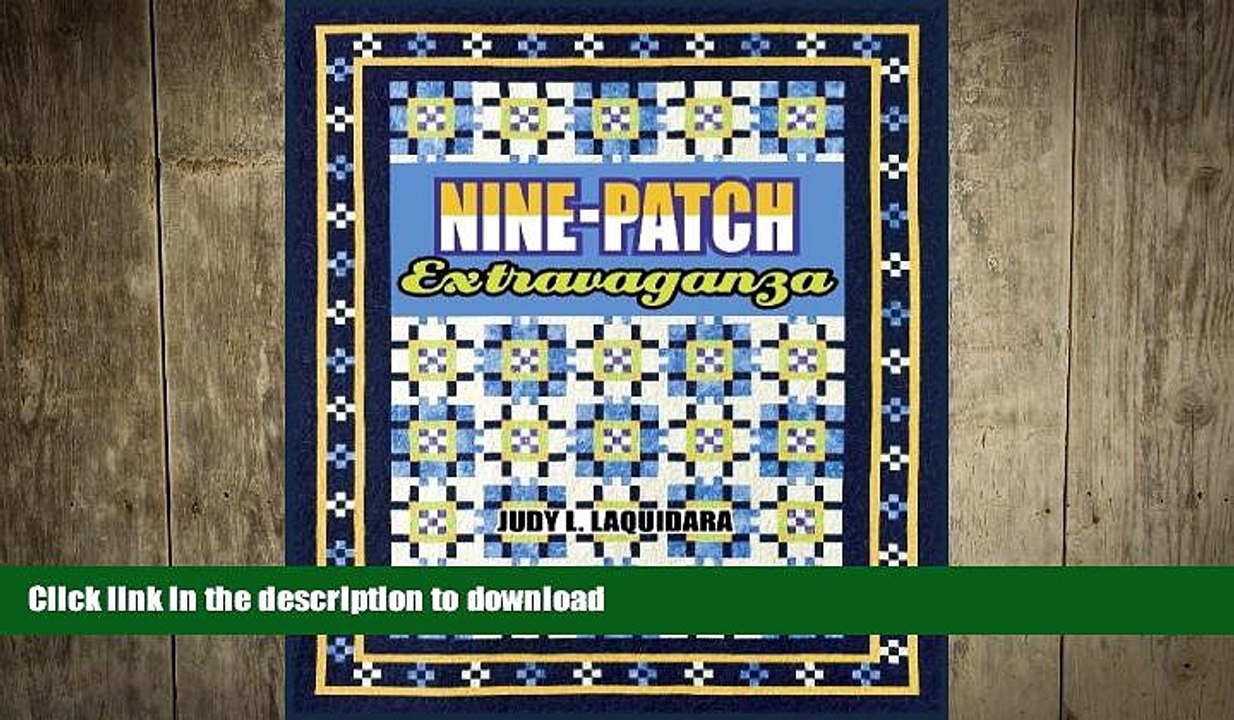 READ  Nine-Patch Extravaganza  BOOK ONLINE