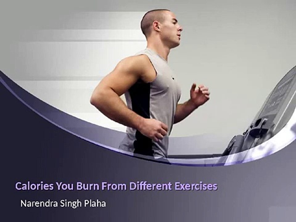 Calories You Burn From Different Exercises