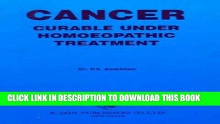 [PDF] Cancer Curable Under Homoeopathic Treatment Full Online