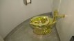 Des toilettes en or au musée Guggenheim à New York