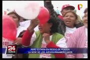 Perú estaría en riesgo de perder la sede de los Juegos Panamericanos