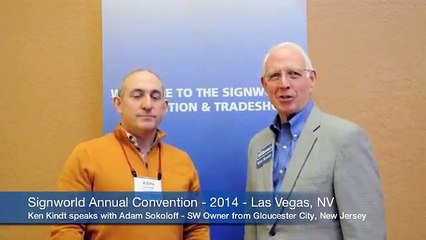 Signworld Adam Sokoloff Testimonial