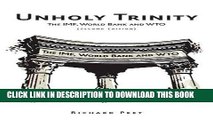 Collection Book Unholy Trinity: The IMF, World Bank and WTO
