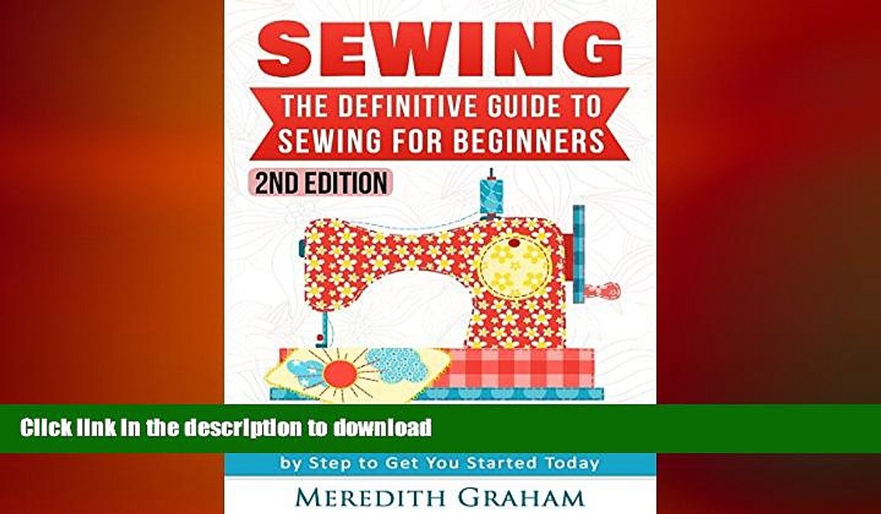 READ  Sewing: The Definitive Guide to Sewing for Beginners - Newbies Check This Out -  11 Sewing