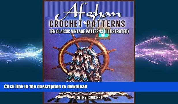 GET PDF Afghan Crochet Patterns - Ten Classic Vintage Patterns (Illustrated) BOOK ONLINE