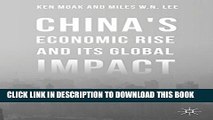 New Book China s Economic Rise and Its Global Impact