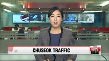 Expressways back to Seoul to be congested on third day of Chuseok holiday