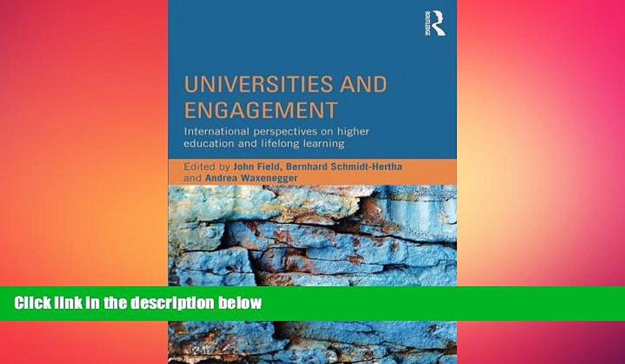 READ book  Universities and Engagement: International perspectives on higher education and