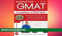 FREE PDF  Foundations of GMAT Math, 5th Edition (Manhattan GMAT Preparation Guide: Foundations of