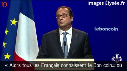 Le Bon Coin : Hollande se moque de Sarkozy