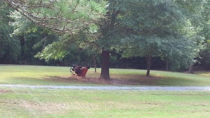 Fail d'un gamin en karting