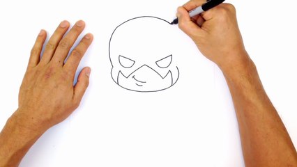 How to Draw Flash (Chibi)- Kids Art Lesson !
