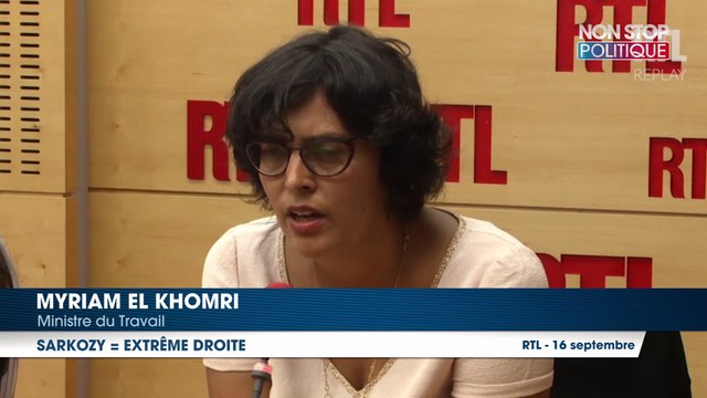 Myriam El Khomri : Nicolas Sarkozy participe à une primaire d’extrême-droite''