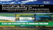 Collection Book Emerging Dynamics of Sustainability in Multinational Enterprises (New Horizons in
