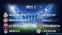 Official | Uefa Champions League Group Stage 2016/17 Draw Result | HD  #UCLdraw