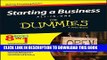 Collection Book Starting a Business All-In-One For Dummies