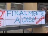 Napoli - Scuola, gli alunni di Fuorigrotta tornano tra i “loro” banchi (15.09.16)