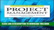 New Book Project Management: A Systems Approach to Planning, Scheduling, and Controlling