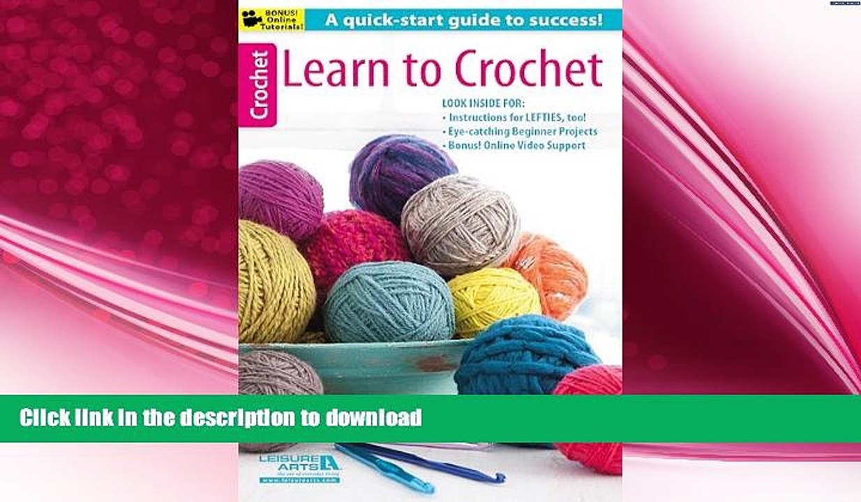 EBOOK ONLINE  Learn to Crochet  BOOK ONLINE