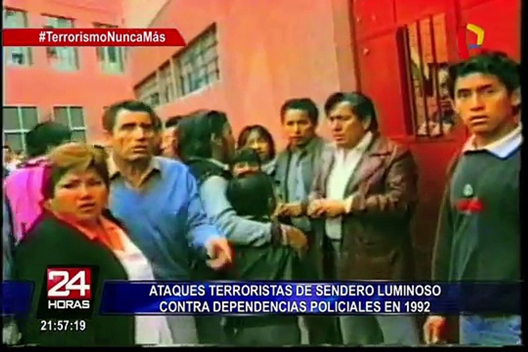 Ataques de Sendero Luminoso contra dependencias policiales en 1992